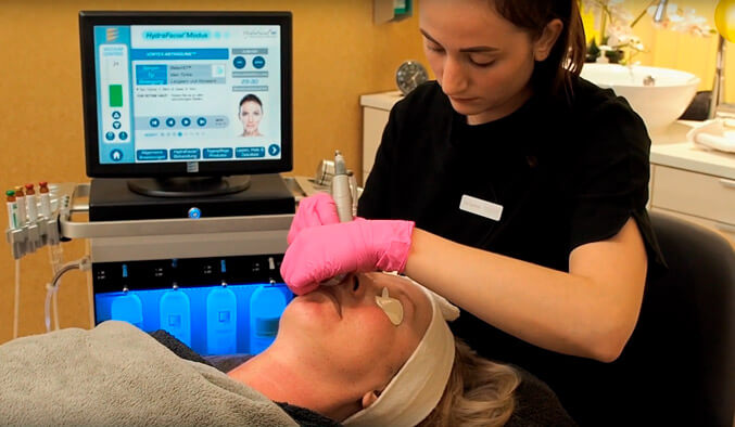 Hydrafacial Gesichtsbehandlung