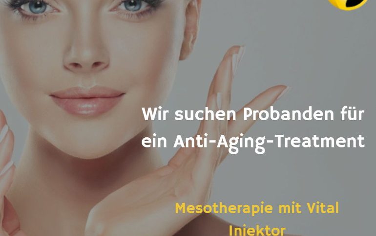 Probanden für innovative Mesotherapie Behandlung gesucht