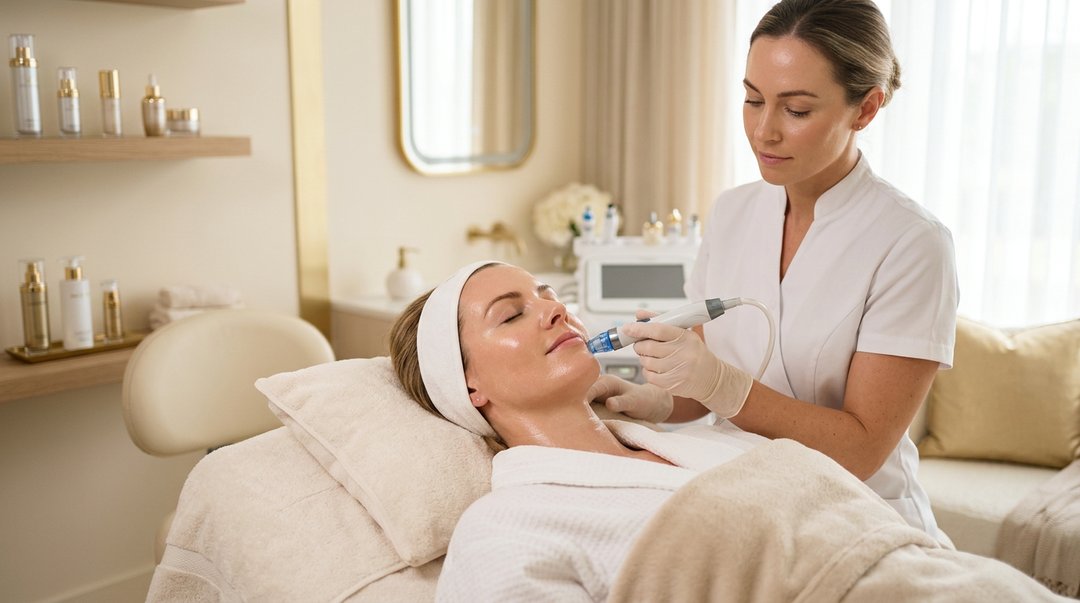 HydraFacial-Gesichtsbehandlung in der Ästhetikwelt Berlin